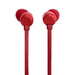 JBL Tune 310C | Écouteurs intra-auriculaires - Filaire - USB-C - Télécommande 3 boutons - Rouge-SONXPLUS.com