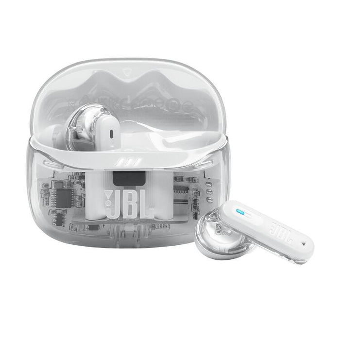 JBL Tune Beam 2 | In-Ear Headphones - 100% Wireless - Bluetooth - Smart Ambient - 6 Microphones - Phantom White-SONXPLUS.com