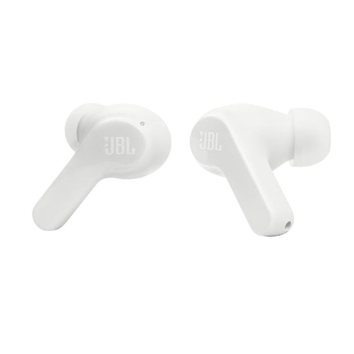 JBL Vibe Beam | In-Ear Headphones - Wireless - Bluetooth - Smart Ambient Technology - White-SONXPLUS.com