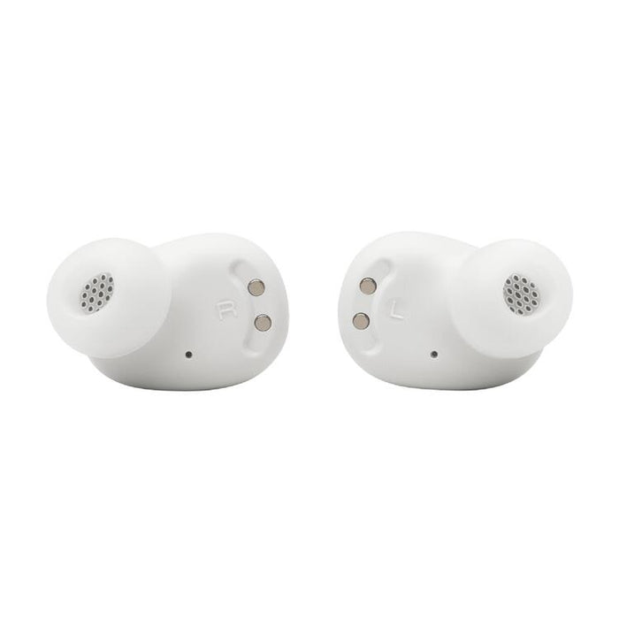 JBL Vibe Buds 2 | In-Ear Headphones - Wireless - Bluetooth - Smart Ambient Technology - White-SONXPLUS.com