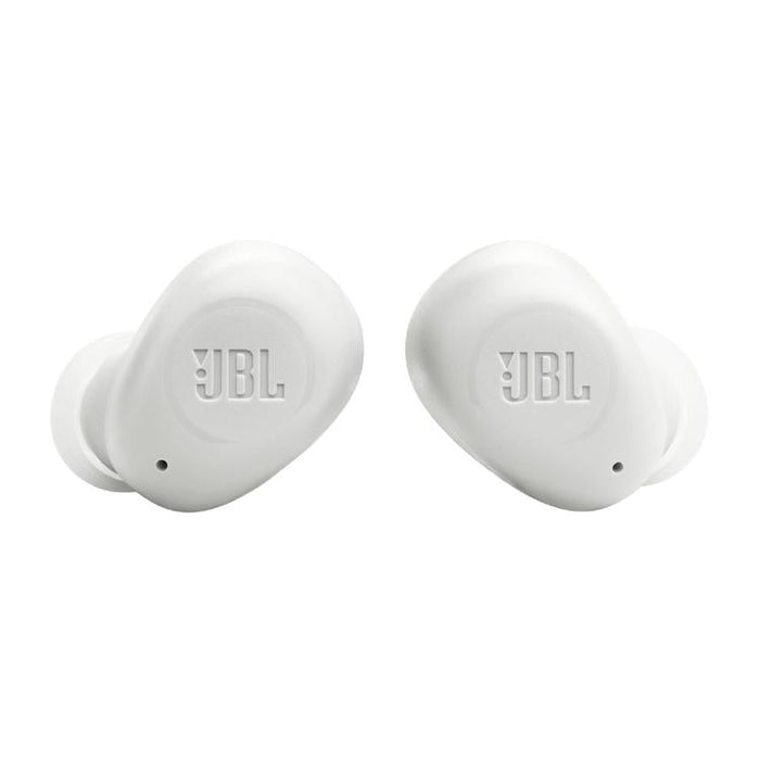 JBL Vibe Buds | In-Ear Headphones - Wireless - Bluetooth - Smart Ambient Technology - White-SONXPLUS.com