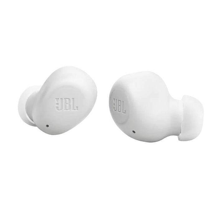 JBL Vibe Buds | In-Ear Headphones - Wireless - Bluetooth - Smart Ambient Technology - White-SONXPLUS.com