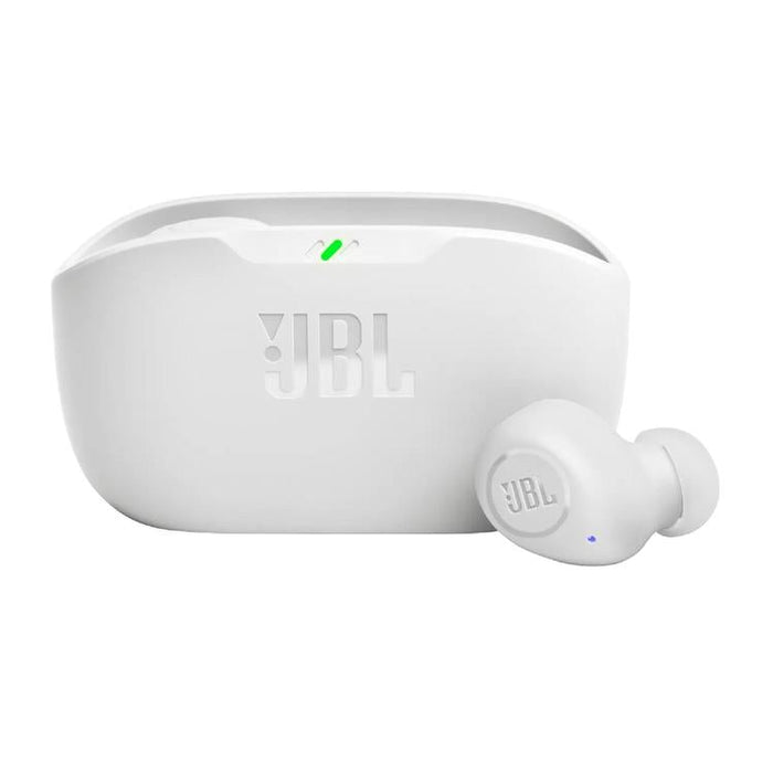 JBL Vibe Buds | In-Ear Headphones - Wireless - Bluetooth - Smart Ambient Technology - White-SONXPLUS.com