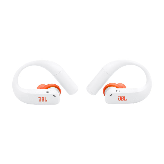 JBL Endurance Peak 4 | In-Ear Headphones - TwistLock  - White/Orange | 04 | Sonxplus