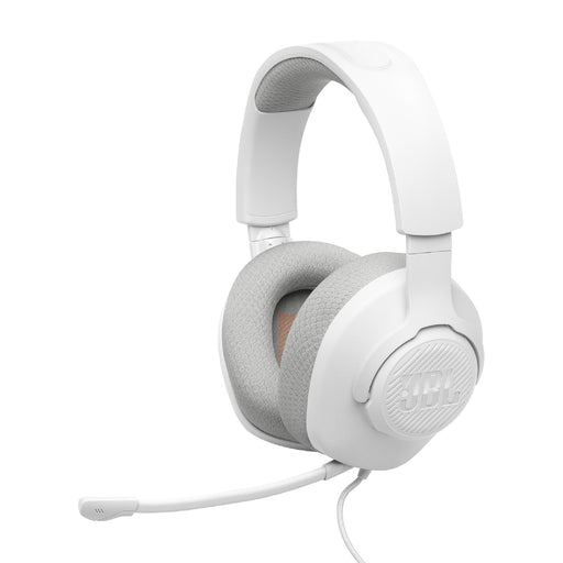 JBL Quantum 100 M2 | Wired Over-Ear Gaming Headset - Compatible with All Platforms - White | 01 | Sonxplus