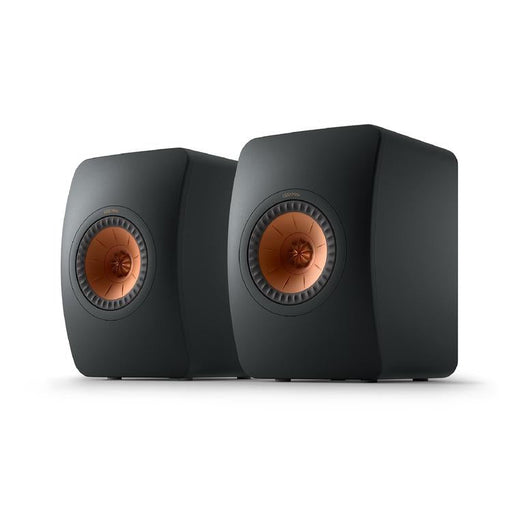 KEF LS50 META | 12th Gen Uni-Q HiFi Speakers - 2-Way Bass Reflex - Metamaterial Absorption Technology - Carbon Black - Paire-SONXPLUS.com