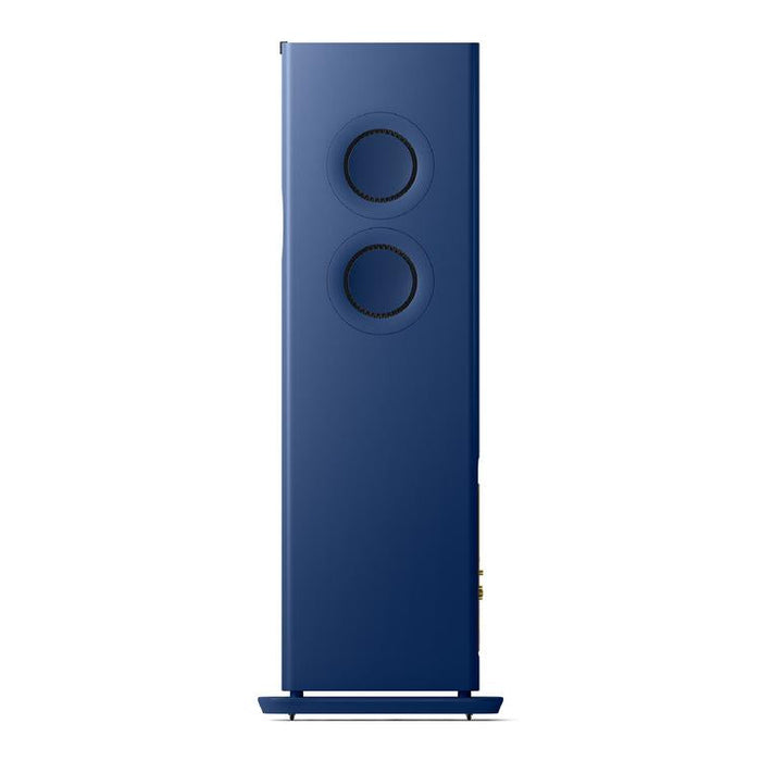 KEF LS60 WIRELESS | Haut-parleurs sur pieds HiFi sans fil - Tout-en-1 - Bleu Royale - Paire-SONXPLUS.com