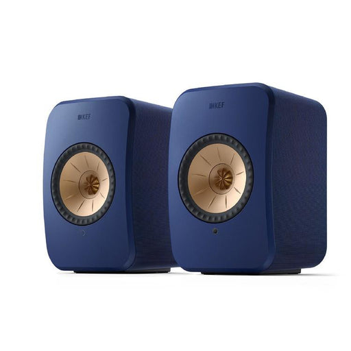 KEF LSX II | Wireless HiFi Speakers - Compact and Versatile - Cobalt Blue - Pair-SONXPLUS.com