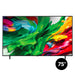 LG 75QNED85AUA | 75" Television - UHD 4K - QNED85A Series - 120Hz - Processor IA a8 4K Gen2 - Black-SONXPLUS.com