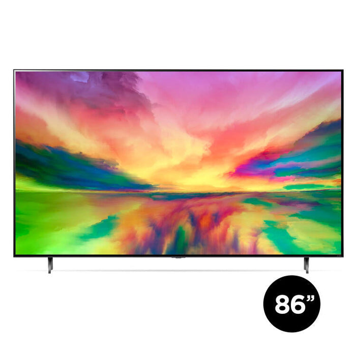 LG 86QNED80URA | 86" QNED 4K Smart TV - Quantum dot NanoCell - QNED80URA Series - HDR - a7 AI Gen6 4K Processor - Black-SONXPLUS.com