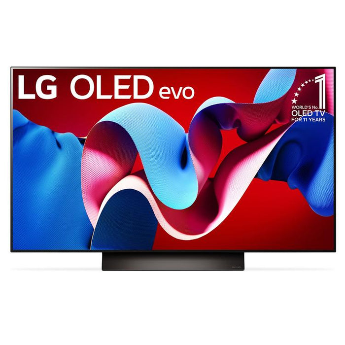 LG OLED48C4PUA | Téléviseur 48" 4K OLED - 120Hz - Série C4 - Processeur IA a9 Gen7 4K - Noir