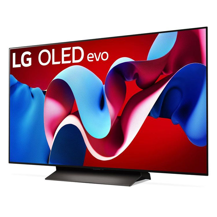 LG OLED48C4PUA | Téléviseur 48" 4K OLED - 120Hz - Série C4 - Processeur IA a9 Gen7 4K - Noir