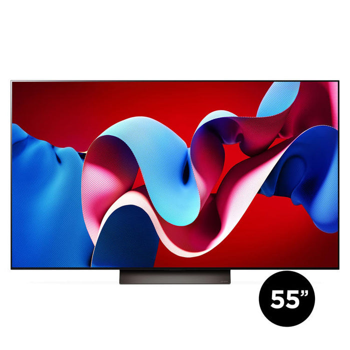 LG OLED55C4PUA | Téléviseur 55" 4K OLED - 120Hz - Série C4 - Processeur IA a9 Gen7 4K - Noir