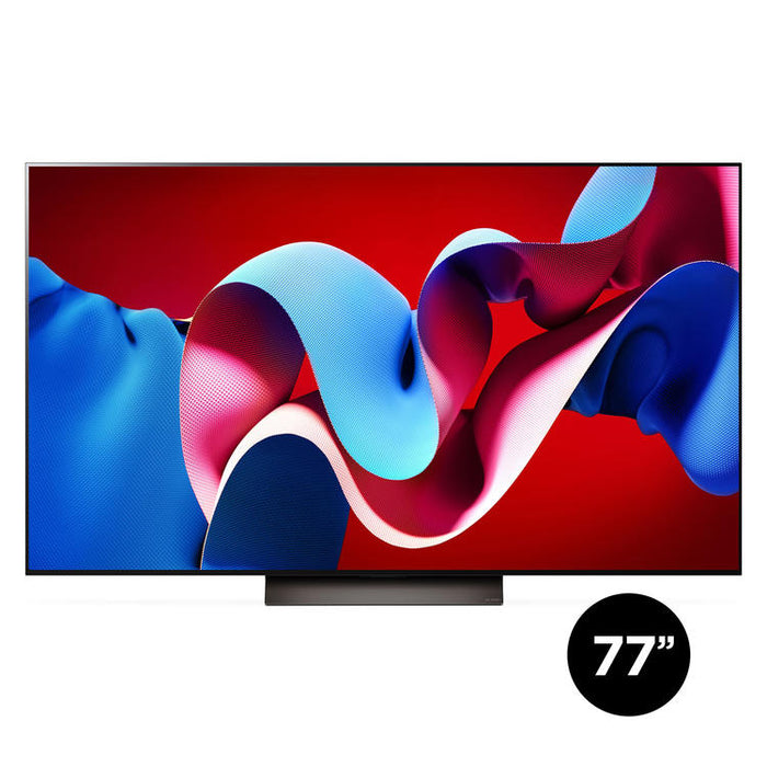 LG OLED77C4PUA | 77" 4K OLED Television - 120Hz - C4 Series - Processor IA a9 Gen7 4K - Black-SONXPLUS.com