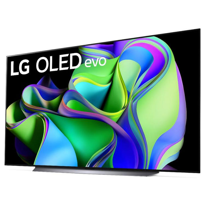 LG OLED83C3PUA | Téléviseur intelligent 83" OLED evo 4K - Série C3 - HDR - Processeur IA a9 Gen6 4K - Noir-SONXPLUS.com