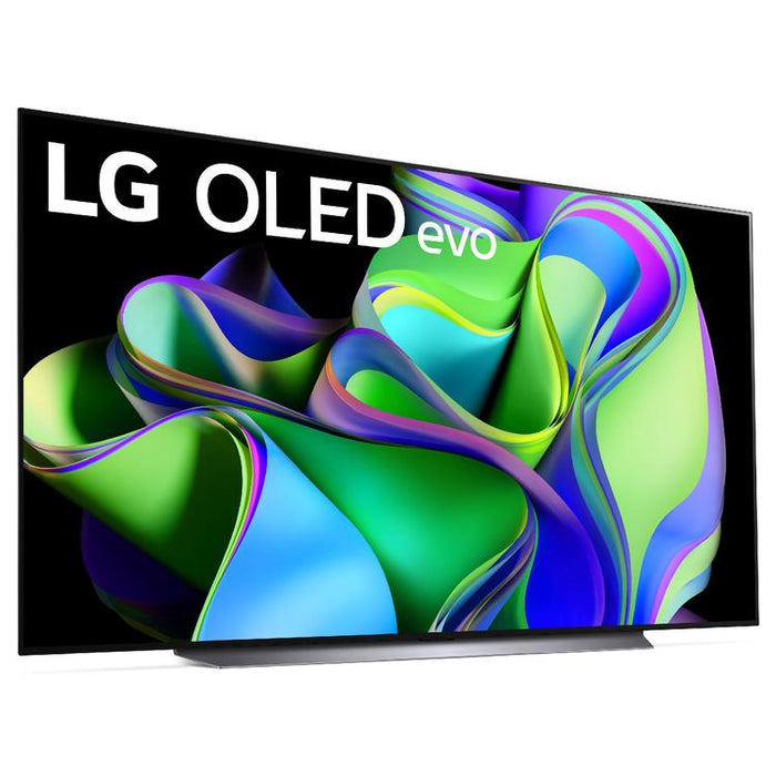 LG OLED83C3PUA | Téléviseur intelligent 83" OLED evo 4K - Série C3 - HDR - Processeur IA a9 Gen6 4K - Noir-SONXPLUS.com