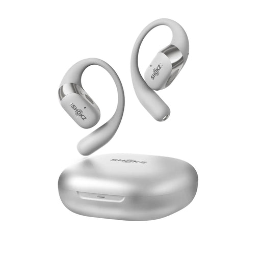 SHOKZ OpenFit 2+ | Écouteurs à oreilles ouvertes - Jusqu'à 48 heures d'écoute - Bluetooth - Gris | 02 | Sonxplus