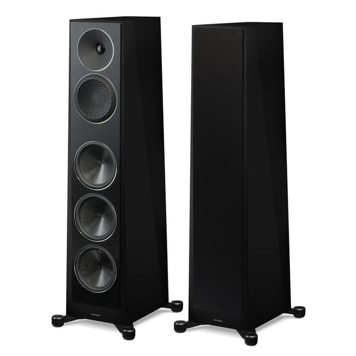 Paradigm Founder 120H | Hybrid Tower Speakers - 95 db - 22 Hz - 20 kHz - 8 ohms - Gloss Black - Pair-SONXPLUS.com