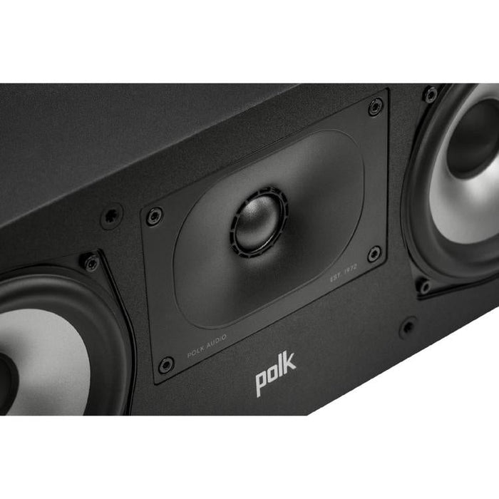 Polk Monitor XT30 | Center Speaker - Hi-Res Audio Certified - Black-SONXPLUS.com