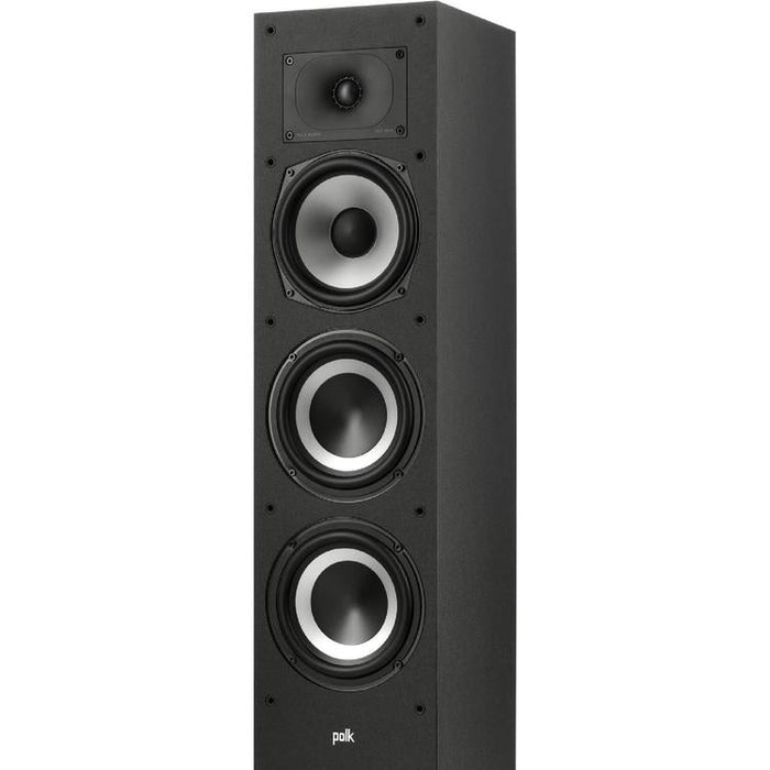 Polk Monitor XT60 | Floorstanding Speakers - Tower - Hi-Res Audio Certified - Black - Pair-SONXPLUS.com