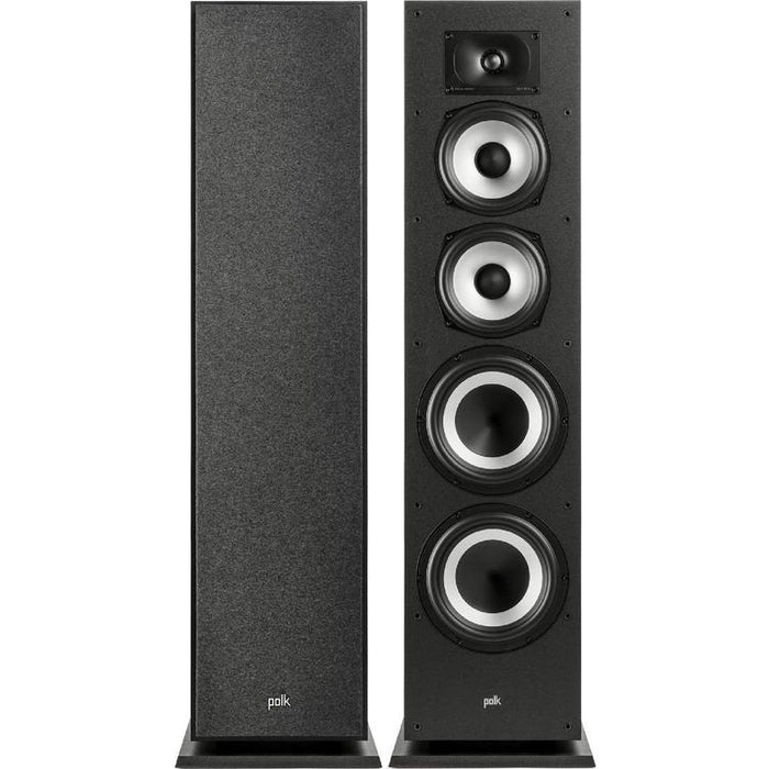 Polk Monitor XT70 | Floorstanding Speakers - Tower - Hi-Res Audio Certified - Black - Pair-SONXPLUS.com