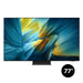 Samsung QN77S95FAFXZC | Téléviseur 77" - Série S95F - OLED - 4K - 120Hz - Aucun reflet | 01 | Sonxplus