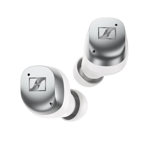 Sennheiser MOMENTUM True Wireless 4 | In-ear headphones - Wireless - Adaptive noise reduction - White/Silver-SONXPLUS.com