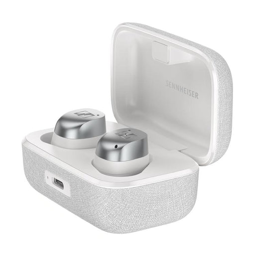 Sennheiser MOMENTUM True Wireless 4 | In-ear headphones - Wireless - Adaptive noise reduction - White/Silver-SONXPLUS.com