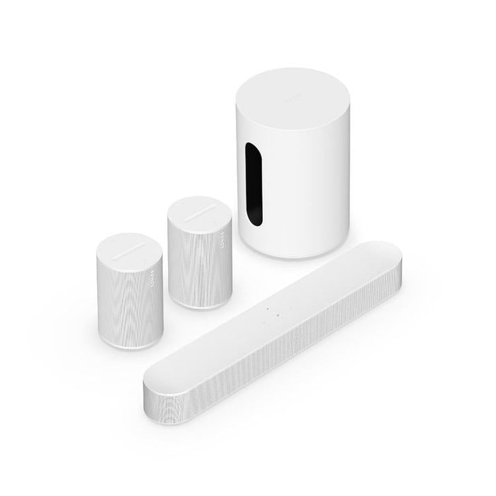 Sonos | Immersive Beam Set - Sub Mini - Era 100 - White-SONXPLUS.com