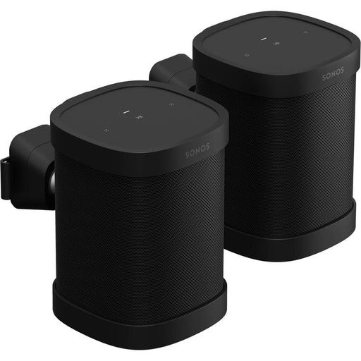 Sonos S1WMPWW1BLK | Support mural pour Haut-parleurs One et One SL - Noir - Paire-SONXPLUS.com