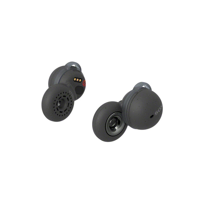 Sony WF-L900 | In-Ear Headphones - LinkBuds - 100% Wireless - Bluetooth - Microphone - Adaptive Control - Up to 17.5 hours battery life - Gris-SONXPLUS.com