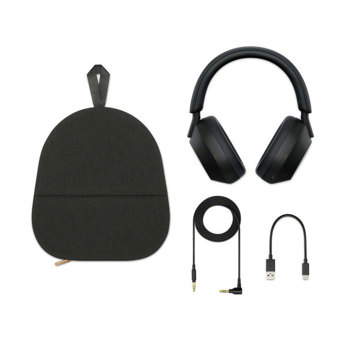 Sony WH-1000XM5/B | Around-ear wireless headphones - Noise reduction - 8 Microphones - Black-SONXPLUS.com