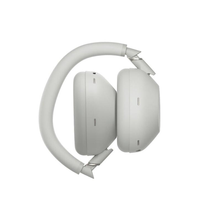 Sony WH1000XM6/S | Around-ear wireless headphones - Noise reduction HD QN3 - 12 Microphones - Argent-SONXPLUS.com