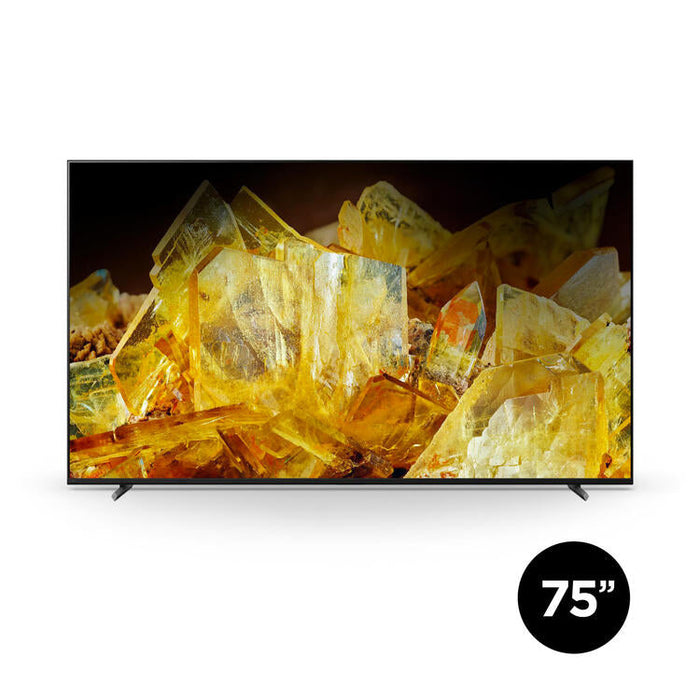 Sony XR75X90L | Téléviseur intelligent 75" - DEL à matrice complète - Série X90L - 4K Ultra HD - HDR - Google TV-SONXPLUS.com