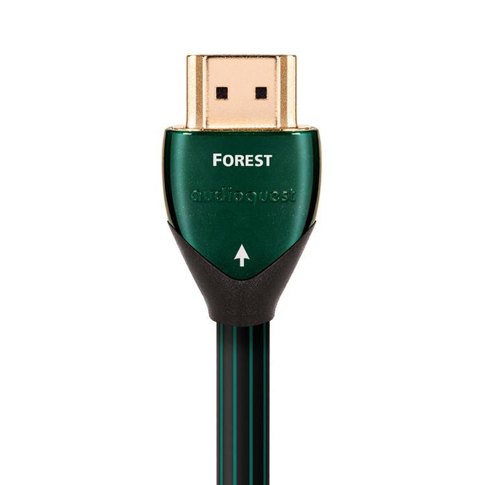 Audioquest Forest | Active HDMI cable - Transfer up to 8K Ultra HD - HDR - eARC - 18 Gbps - 10 Meters