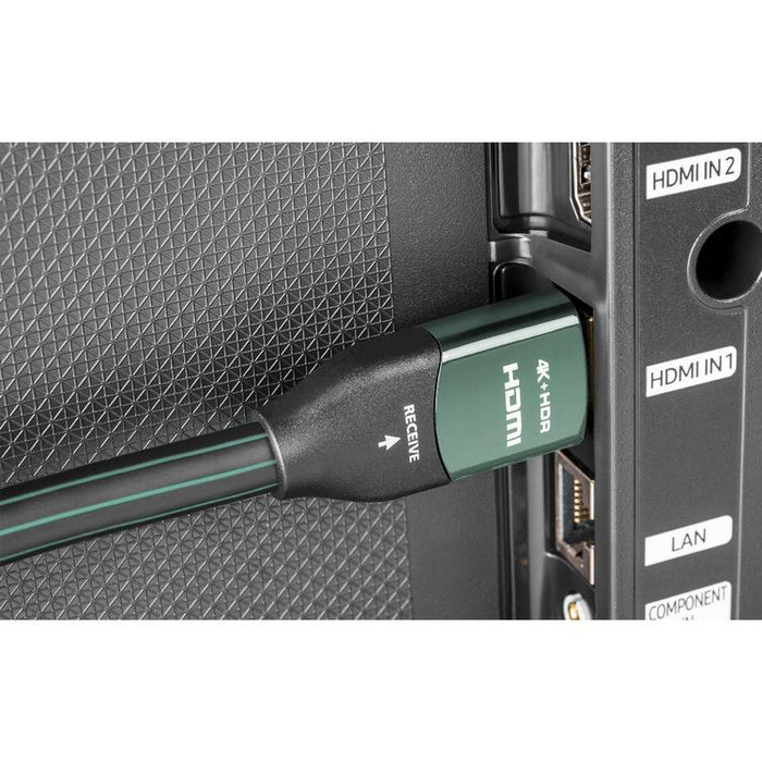 Audioquest Forest | Active HDMI cable - Transfer up to 8K Ultra HD - HDR - eARC - 18 Gbps - 10 Meters