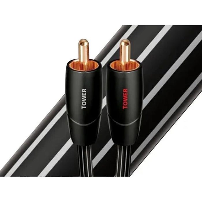 Audioquest Tower | Double RCA to RCA Cable - Gold Plated - 2 Meters