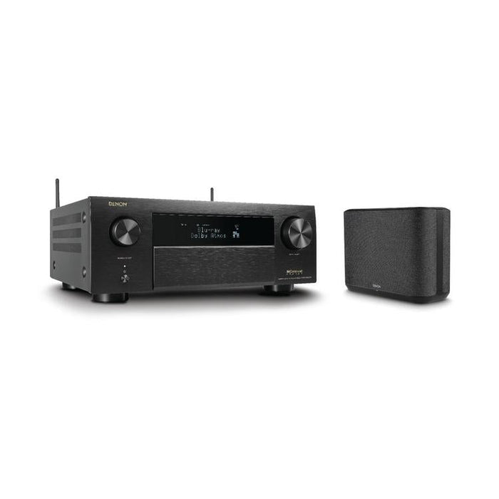 Denon AVRX4800H & HOME250 | 9.4 channel AV receiver and wireless speaker - 8K - Auro 3D - Home theater - HEOS - Noir-SONXPLUS.com