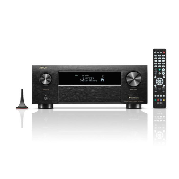 Denon AVRX4800H | Récepteur AV 9.4 canaux - 8K - Auro 3D - Cinéma maison - HEOS - Noir