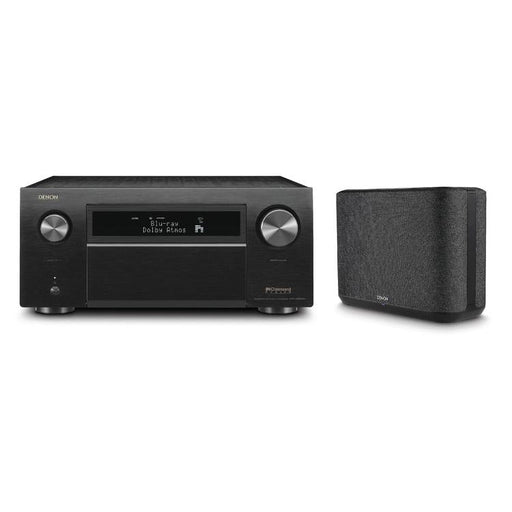 Denon AVRX8500HA & HOME250 | Ensemble Récepteur AV 13.2 canaux et haut-parleur sans-fil - Cinéma maison - Bluetooth - Wi-Fi - 8K - HEOS - Noir-SONXPLUS.com