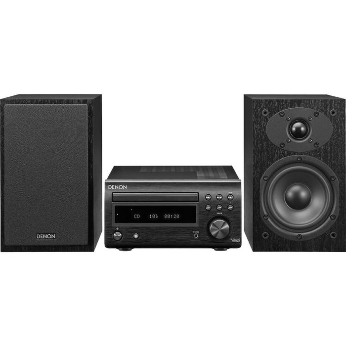 Denon DM-41SBK | Micro-Chaîne Hi-Fi sans fil - 2 Canaux - Bluetooth - Noir-SONXPLUS.com