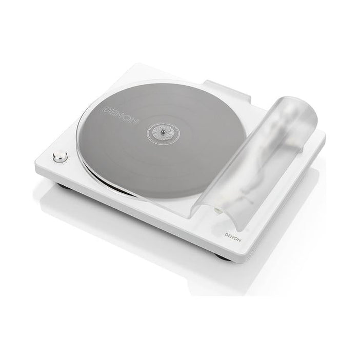 Denon DP-400 | Hi-Fi Turntable - Automatic Speed Sensor - "S" Speed Arm - White