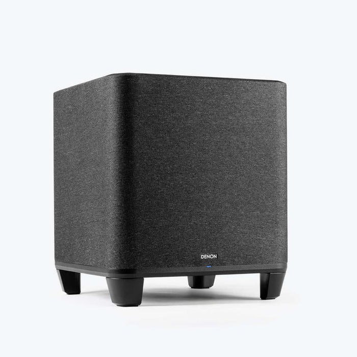 Denon Home Sub | Subwoofer 8" - Wireless - HEOS integrated - Log in Wifi - Compatible with Denon Home soundbar and speakers - Black