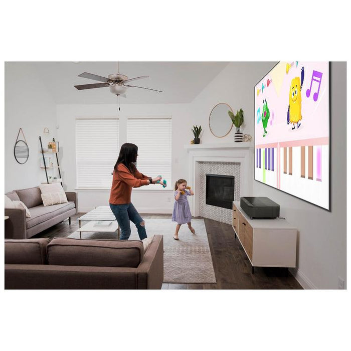 Epson EpiqVision Ultra LS800 | Intelligent multimedia laser projector - 3LCD technology with very short throw - 3 chips - 16:9 - 4K Pro-UHD - Black