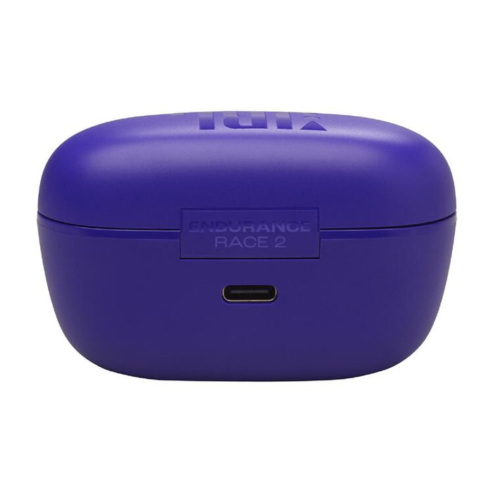 JBL Endurance RACE 2 | In-Ear Headphones - 100% Wireless - Sport - Waterproof - Up to 48 hours battery life - Purple