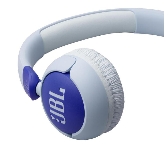 JBL JR320 | Wired circum-aural headphones for kids - JBL Safe Sound - Microphone - Blue