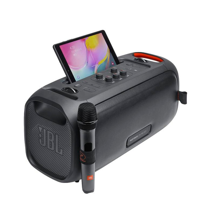 JBL PartyBox On-The-Go | Haut-parleur portable - Bluetooth - Rechargeable - Noir