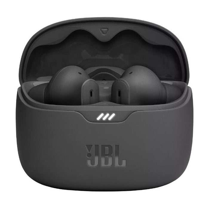 JBL Tune Beam | Écouteurs intra-auriculaires - 100% Sans fil - Bluetooth - Smart Ambient - Conception Stick-open - Noir