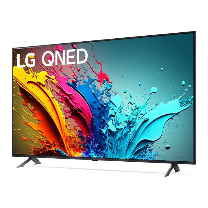 LG 55QNED85TUA | Téléviseur 55" QNED 4K - UHD 4K - Série QNED85T - 120Hz - Processeur IA a8 4K - Noir