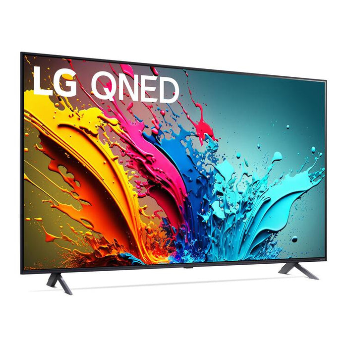 LG 55QNED85TUA | Téléviseur 55" QNED 4K - UHD 4K - Série QNED85T - 120Hz - Processeur IA a8 4K - Noir